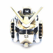 Gundam silver ring