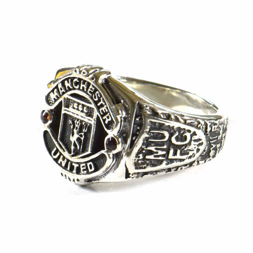 Manchester United silver ring