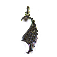 Phoenix silver couple pendant